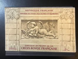 () Carnet Croix Rouge 1952 Neuf**