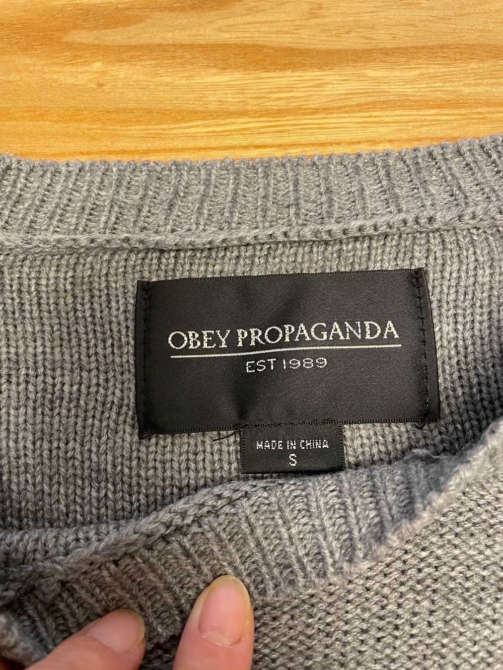 Obey Pulls & Sweat-shirts: Obey Propaganda Strickpullover Gr. S – D'occasion à Konolfingen par likeacat 2