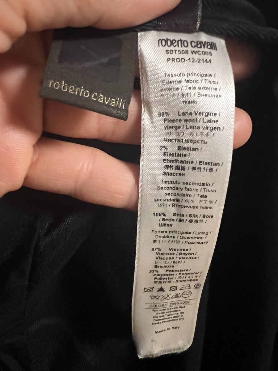 Roberto Cavalli Cappotti: Roberto Cavalli lange blaser – Usato da Dietikon venduto da k.mirella 4