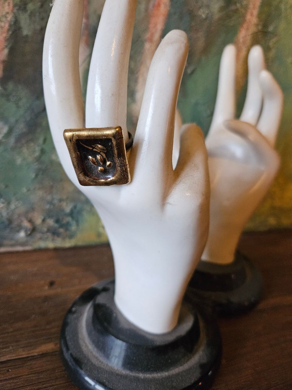 Anelli: Bague création style Line Vautrin – Nuovo e nell'imballaggio originale da Thônex venduto da lacomtessedesfees