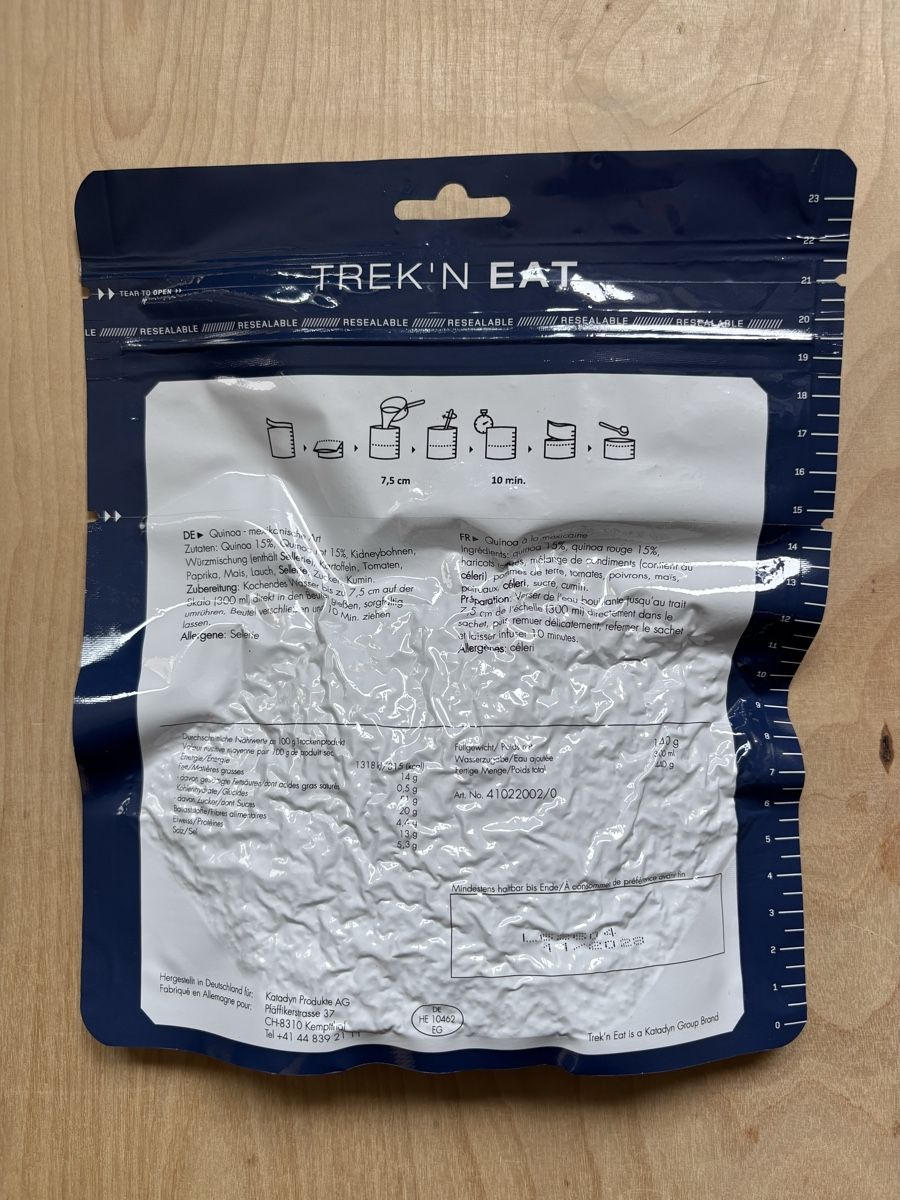 Trek Cibi & Specialità: TREK N EAT Gren-Packs Vegetarisch – Nuovo e nell'imballaggio originale da Küttigen venduto da tmh_2vpc 5