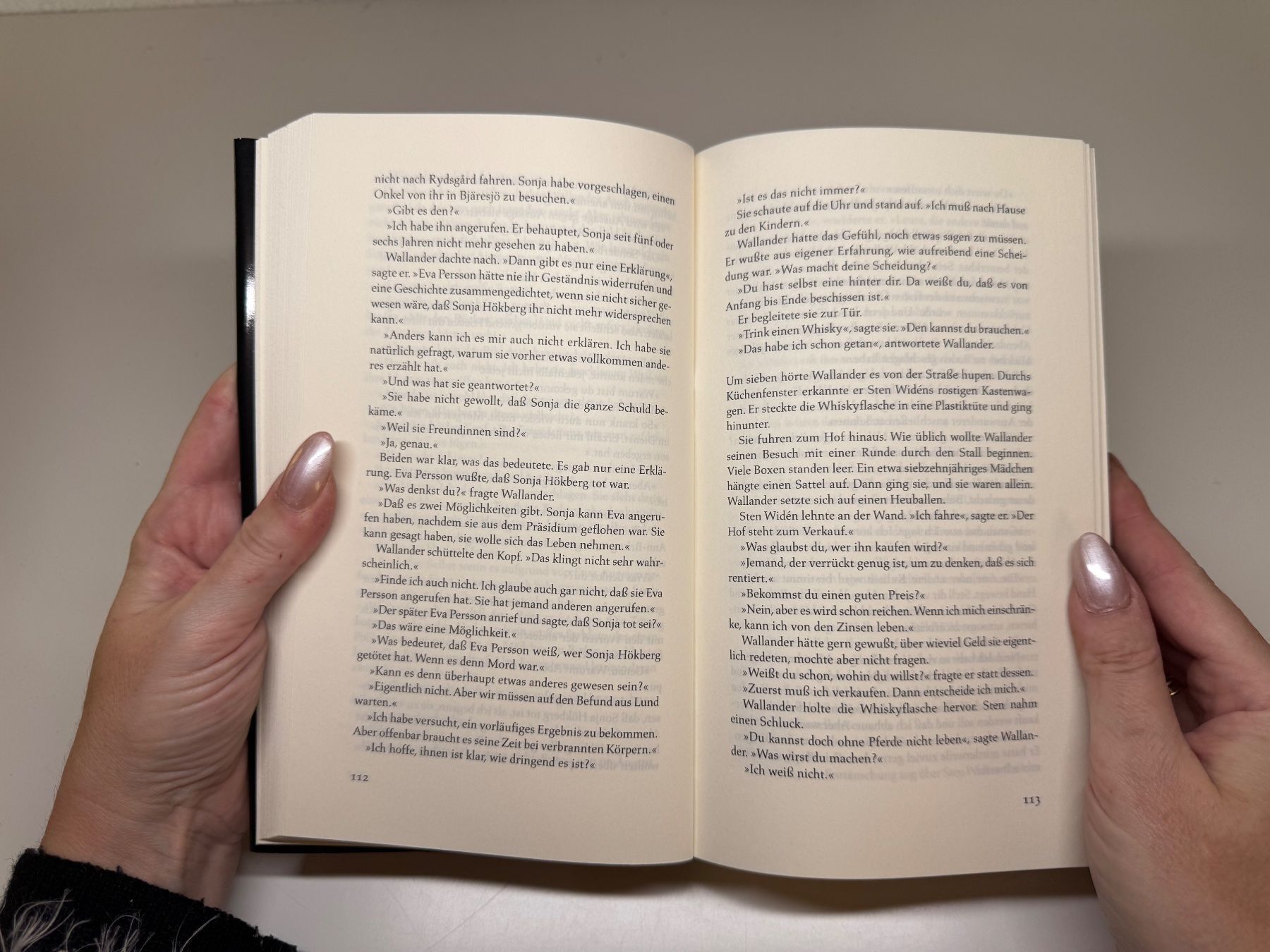 Libri: ROMAN: Henning Mankell, Die Brandmauer – Usato da Grosswangen venduto da Deutsche_Romane 5