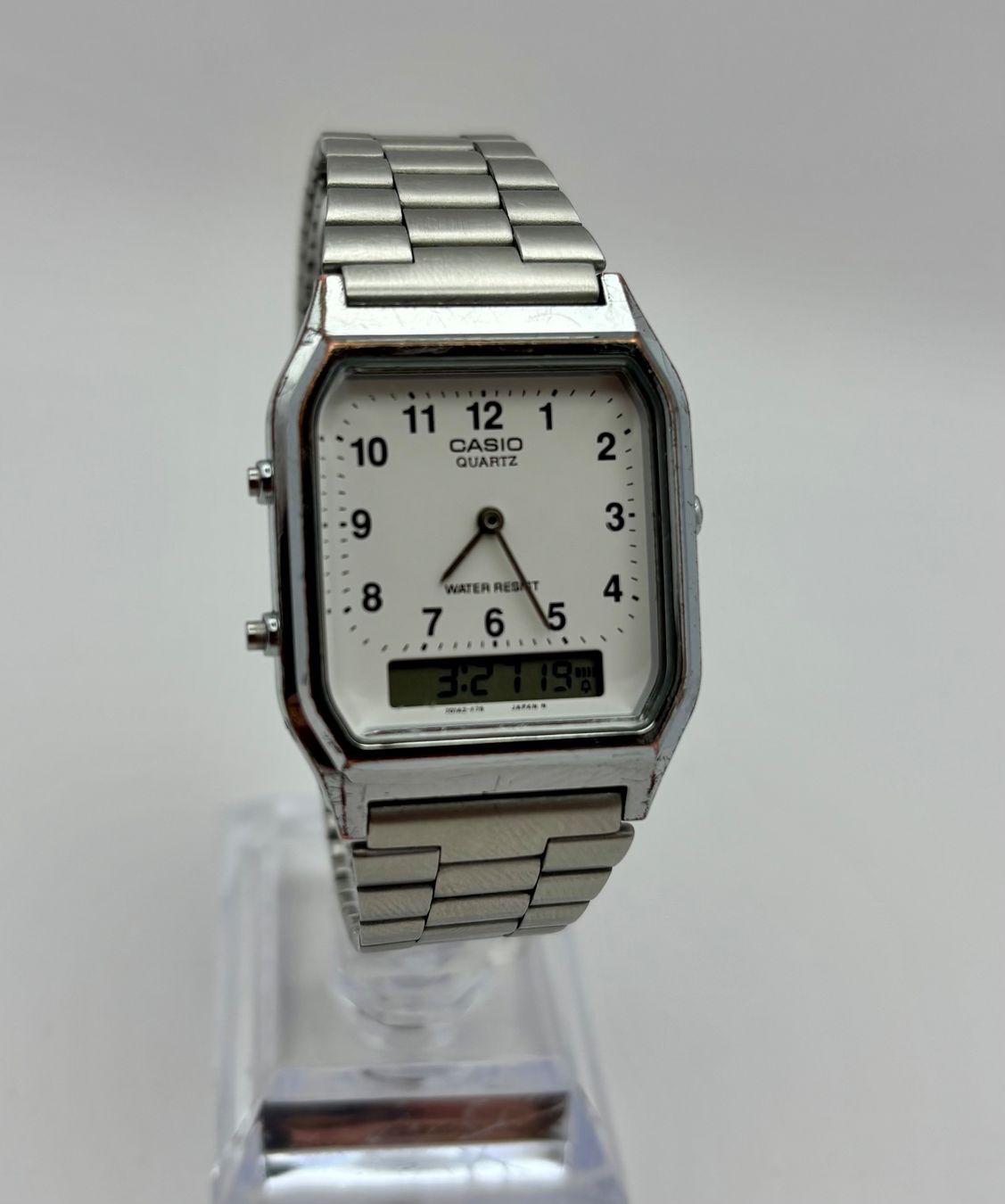 Casio Orologi: CASIO VINTAGE AQ\-230 – Difettoso da Rorschach venduto da ZeitWerk.10 5