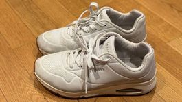 Weisse Sketchers Schuhe Grösse 38,5