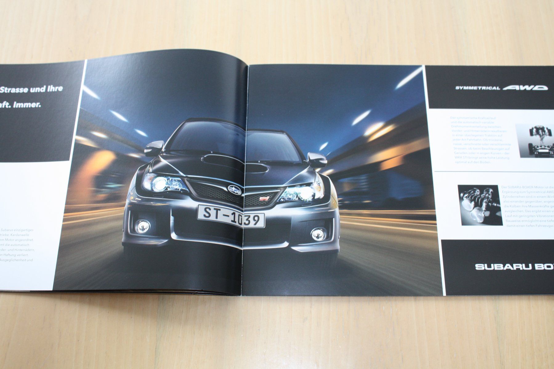 Subaru Documenti: Subaru WRX STI CH-Broschüre 2011 – Usato da Wikon venduto da erwin400 3