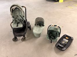 Joie Kinderwagenset, Babywanne, Babyschale, IsoFix Station