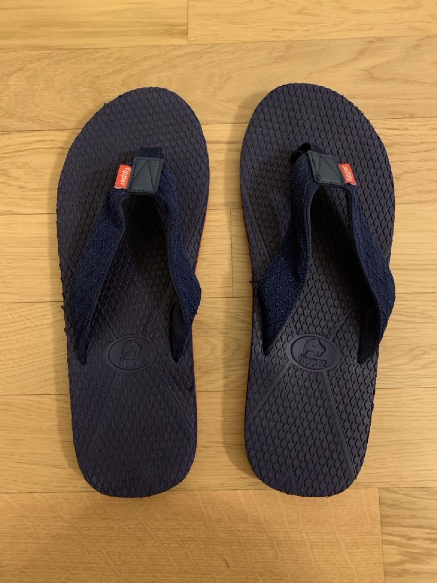 Scarpe da uomo: Bequeme Fipper Feel the rubber  Flip-Flops Gr. 45 – Usato da Sisseln AG venduto da Baslerin1981