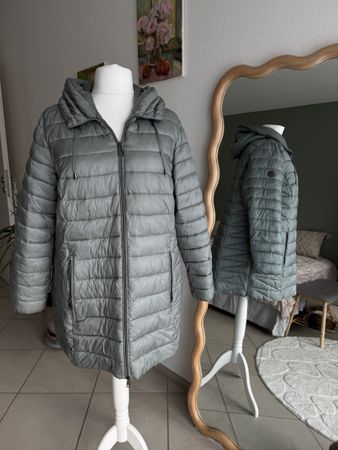 Barbara Lebek Steppjacke grün-grau