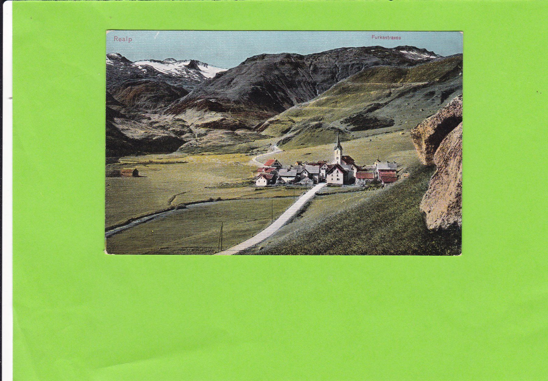 Ansichtskarten: Realp – Gebraucht aus St. Peterzell von neckertal