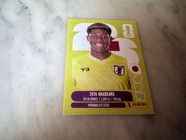 Panini FIFA Fussball WM 2026 Sticker Zion Suzuki JPN 02