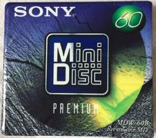 5 Sony Premium Minidisc NEU / OVP