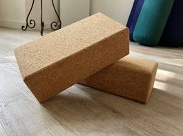 Yogablock standard Kork