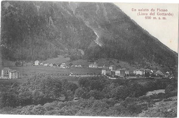 Cartoline postali: Fiesso Linea del Gottardo Panorama – Usato da Olten venduto da clotaldi