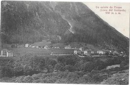 Fiesso Linea del Gottardo Panorama