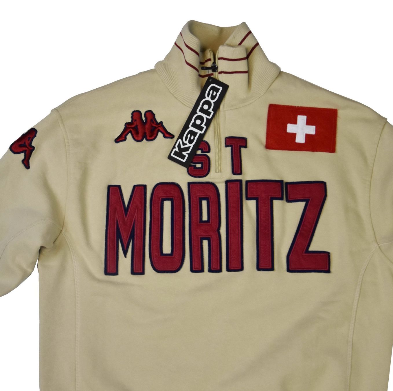 Kappa Pullover & Sweatshirts: Kappa Herren Pullover St. Moritz Suisse /Lp:129 Fr/Gr.S/NEU – Neu und originalverpackt aus Wohlenschwil von ABC-Vintage 7