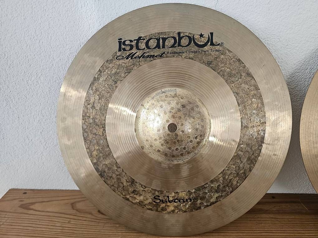 Strumenti musicali: ISTANBUL Mehmet Sultan Medium Hi-Hat 14" – Usato da Schaffhausen venduto da wch24 1