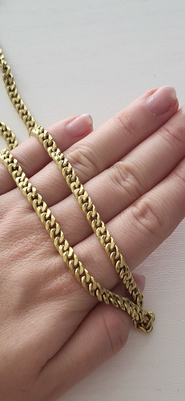 Catenine: Edle Goldkette aus 18 Karat – Nuovo (secondo la descrizione) da Unterägeri venduto da Altgoldschmuck