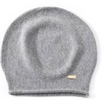 Cashmere x Wool blend grey hat - New!