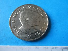 Jersey 1981, 2 Pounds - Sondermünze unzirkuliert