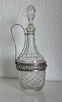 Antike Likörflasche / Karaffe mit Silbermontur 💎🍸