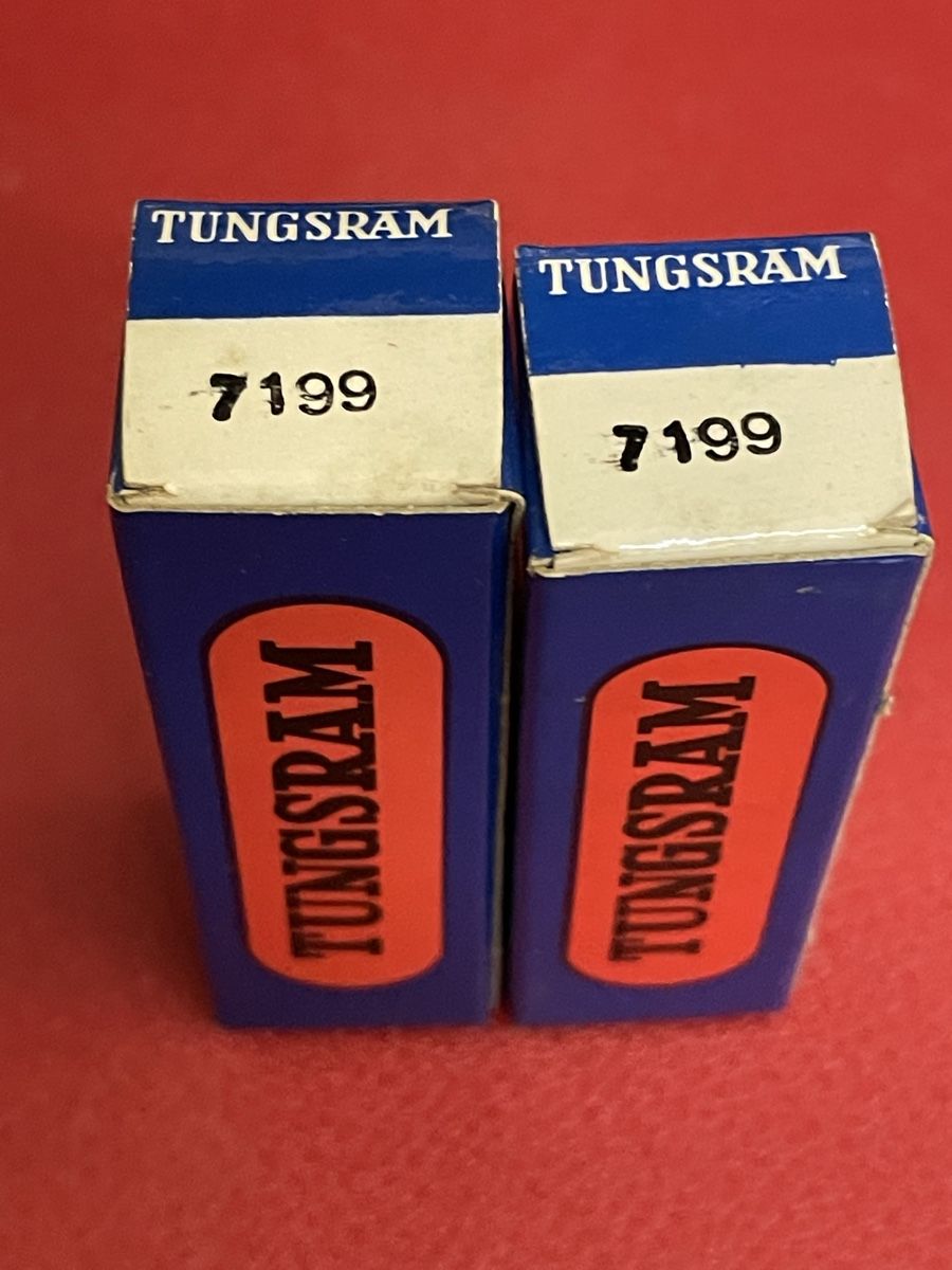 Componenti elettronici: 7199 Tungsram  – Nuovo e nell'imballaggio originale da Oftringen venduto da Jradioman 1