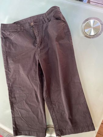 Jeans Capri Kingfield in colore nero
