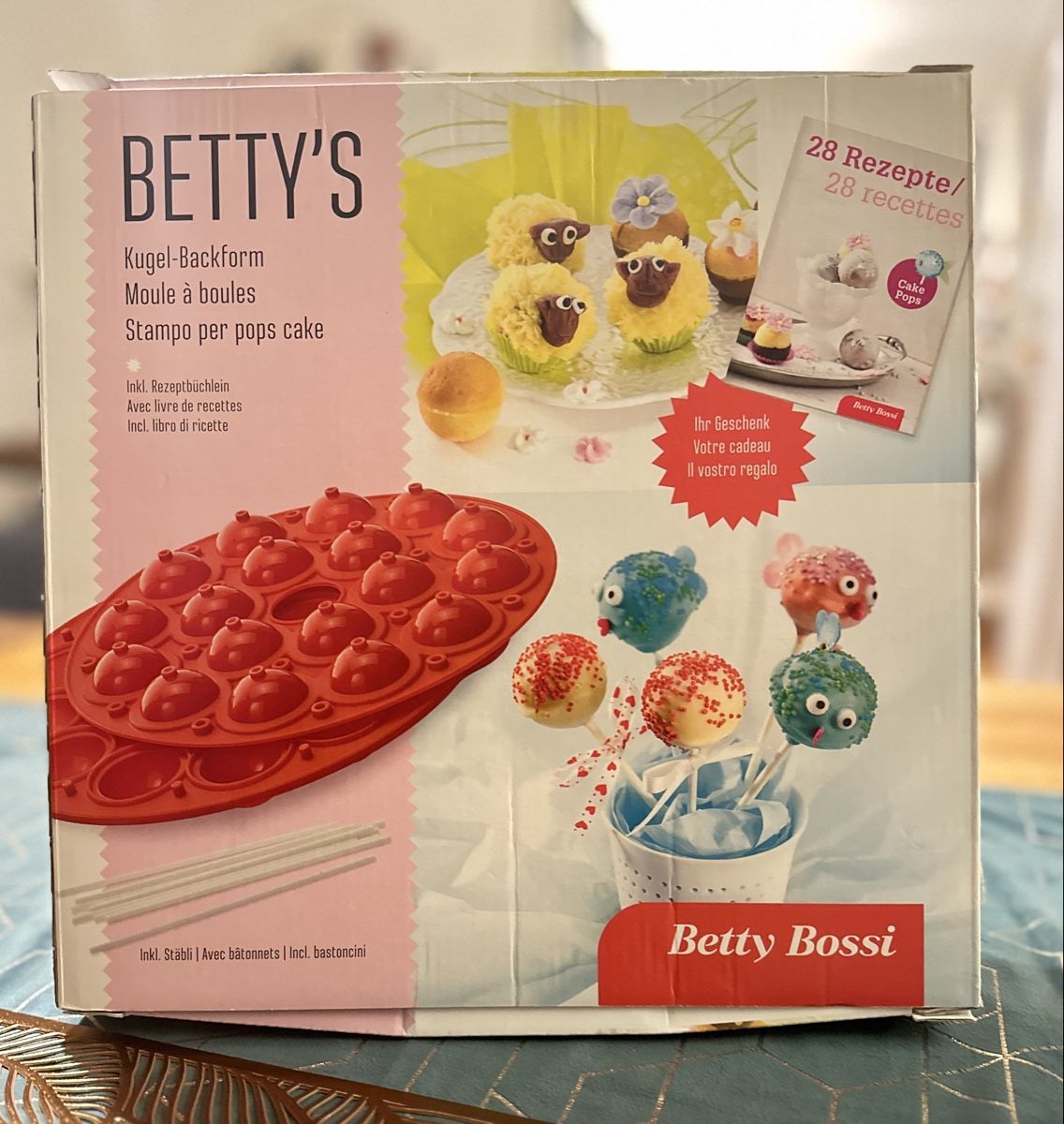 Betty Bossi Teglie da forno: Cake Pop Silikonform von Betty Bossi – Nuovo (secondo la descrizione) da Aarau venduto da mocca012 1