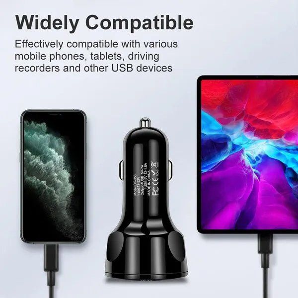 Ladegeräte: 4-Port 65W USB Autoladegerät 3.0 – Neu und originalverpackt aus Castiel von mc_technik_brocki 3