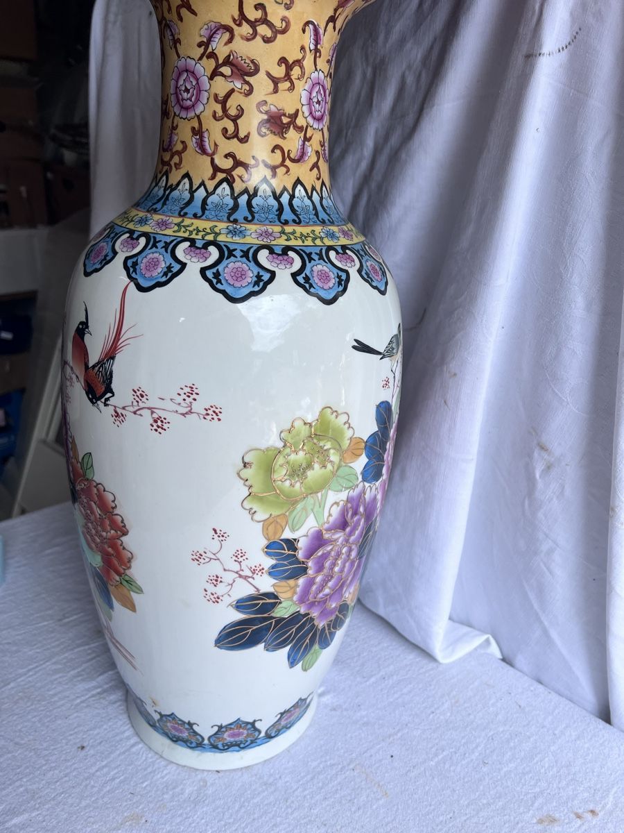 Vasi & Recipienti: Grosse  Blumenvase mit Blumen (115) – Usato da Glattfelden venduto da maa_qcj8 4