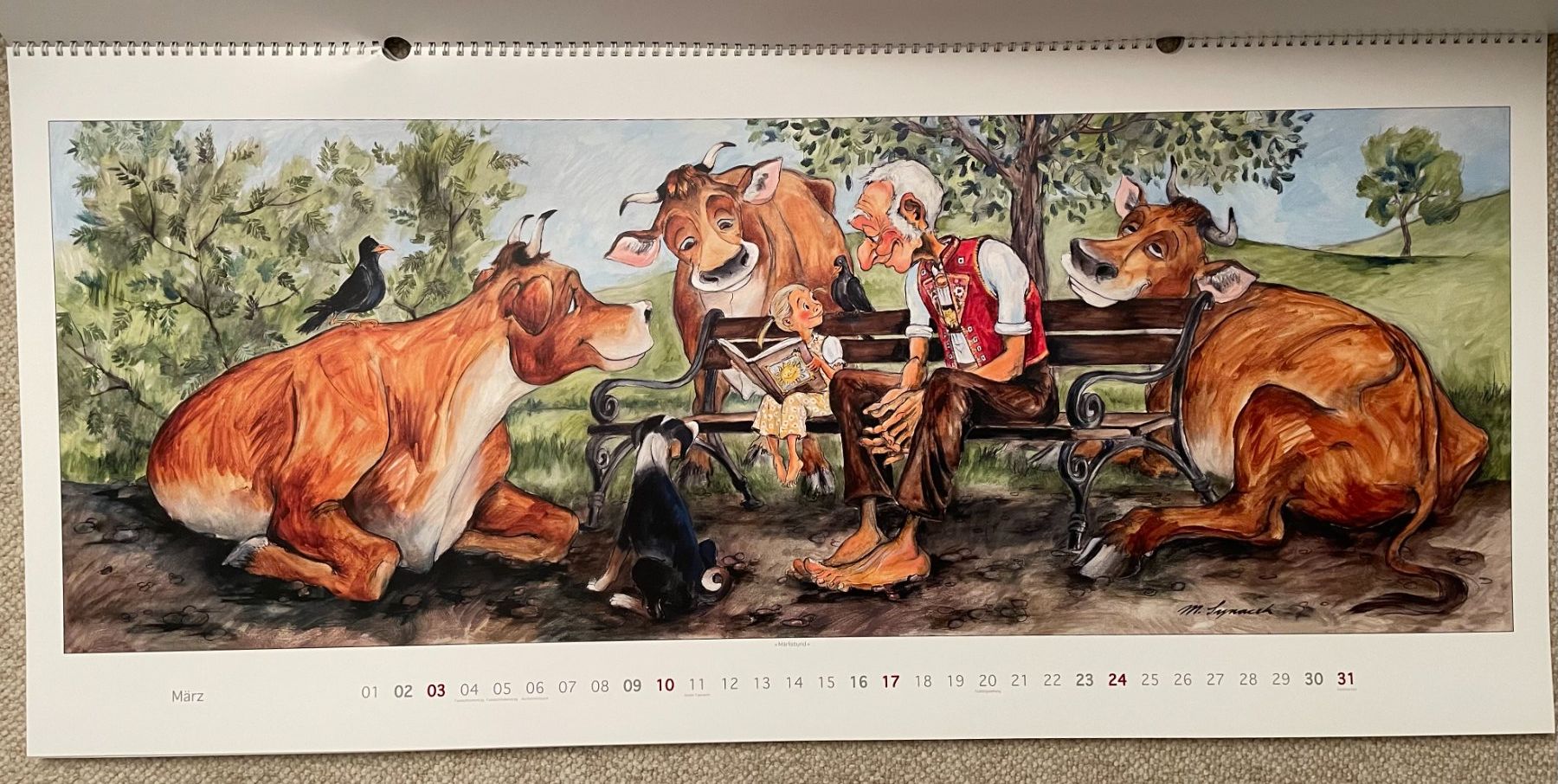 Calendari: Synacek Kalender – Usato da Rümlang venduto da Boehneli7 3