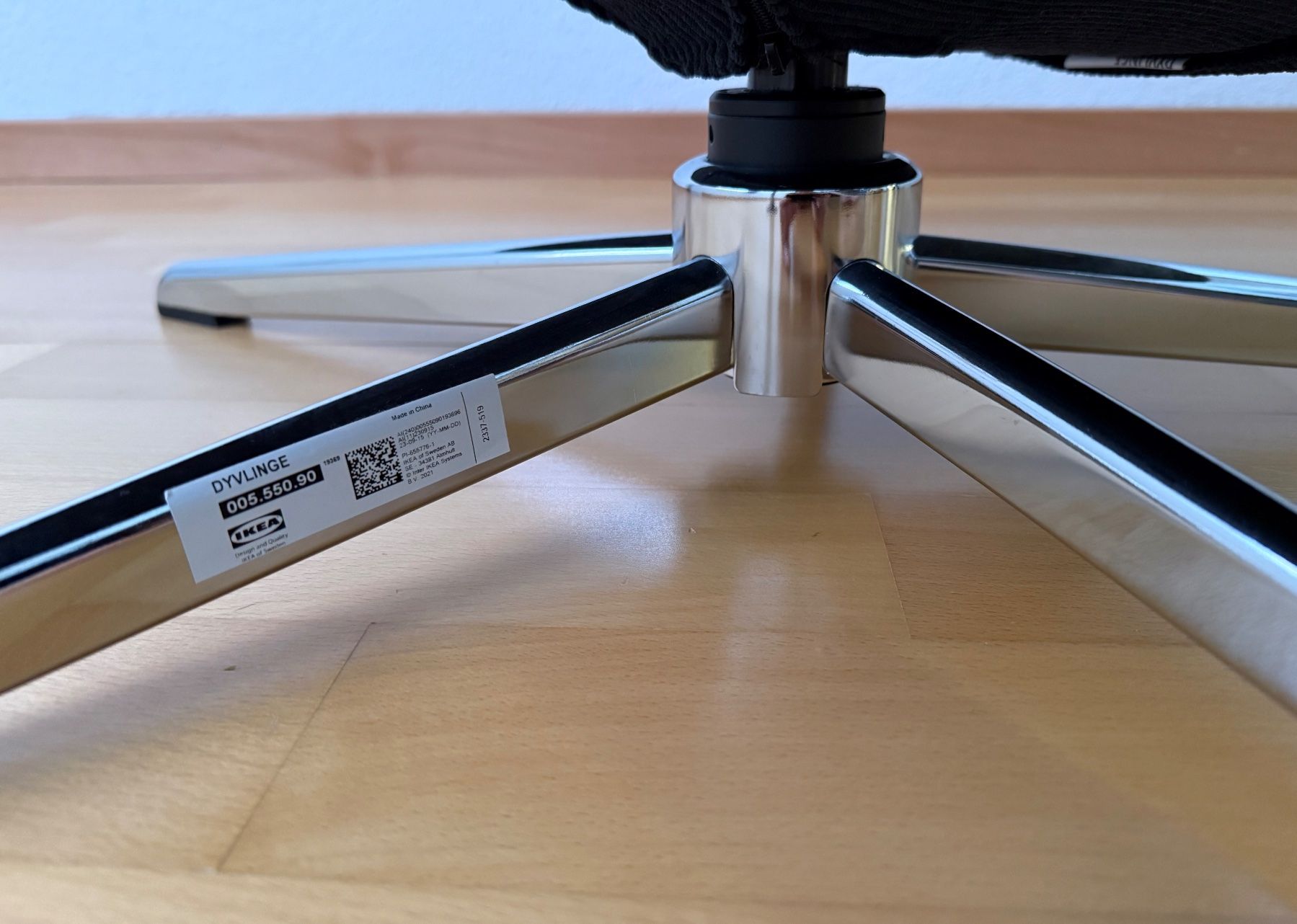 Ikea Sessel: Ikea DYVLINGE Drehsessel schwarz – Gebraucht aus Reinach AG von Majo.K 6