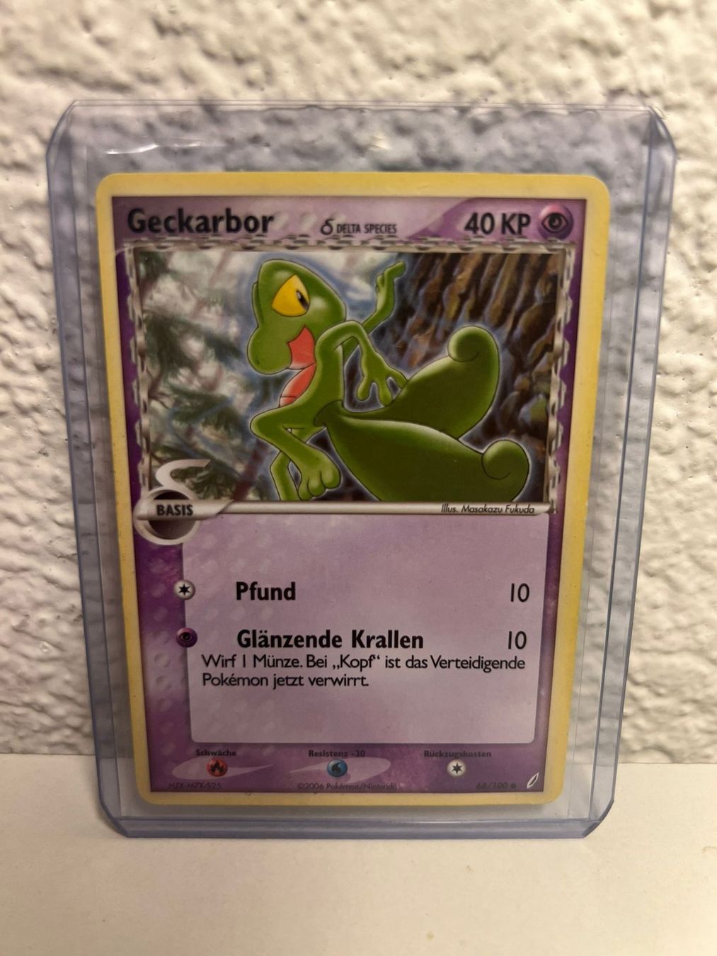 Pokemon Geckarbor 66/100 EX Delta Species Deutsch (Gebraucht) in ...