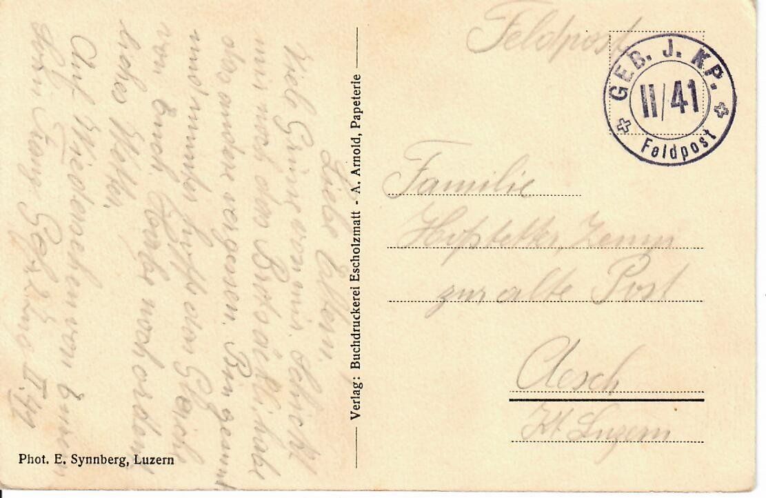 Cartes postales: Escholzmatt – D'occasion à Hochdorf par Ziegel-16 1