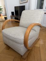 Zwei gleiche Art Déco Sessel - neu gepolstert
