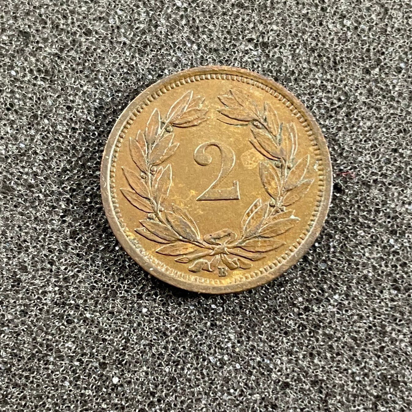 Tutti le monete: 2 Rappen 1930 (157) – Usato da Reitnau venduto da tb-muenzen 3