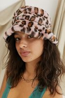 UO Faux Fur Bucket Hat