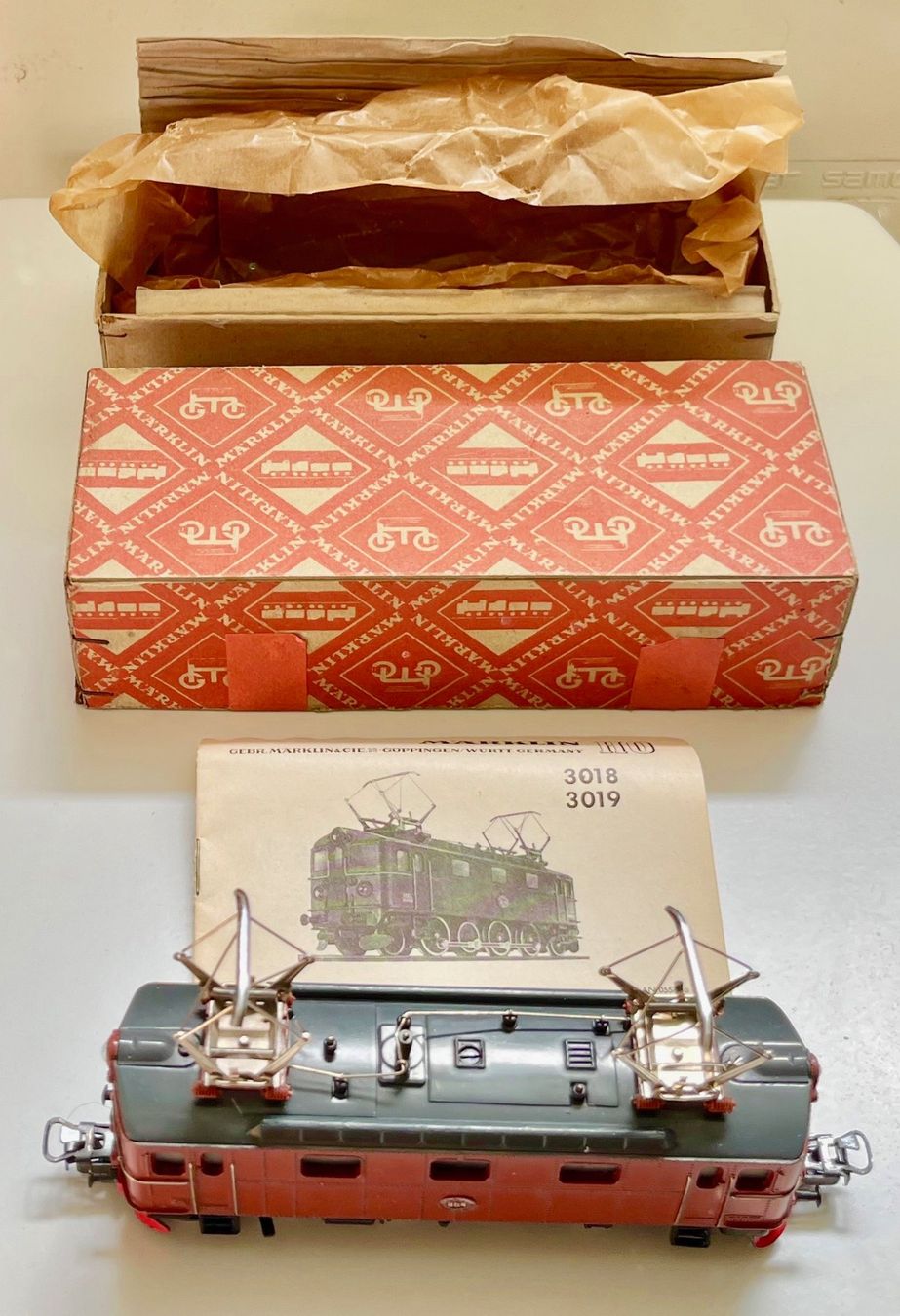 Märklin Modellini di ferrovie: Märklin SJ 3018 von 1957 – Usato da Bleiken venduto da hbw45