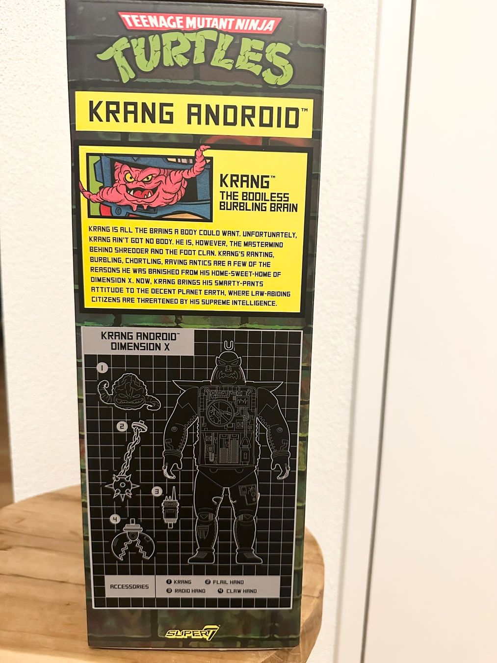 Statuette: Super7 TMNT Krang Android Cyborg X-Ray ninja turtles neu rar – Nuovo e nell'imballaggio originale da Baar venduto da Mic_vL 3