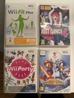Wii Spiele: Just Dance 4, Wii Fit Plus, Wii Party