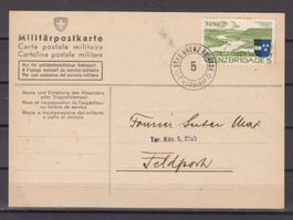 Militärpostkarte 2.Wk Mit Soldatenmarke