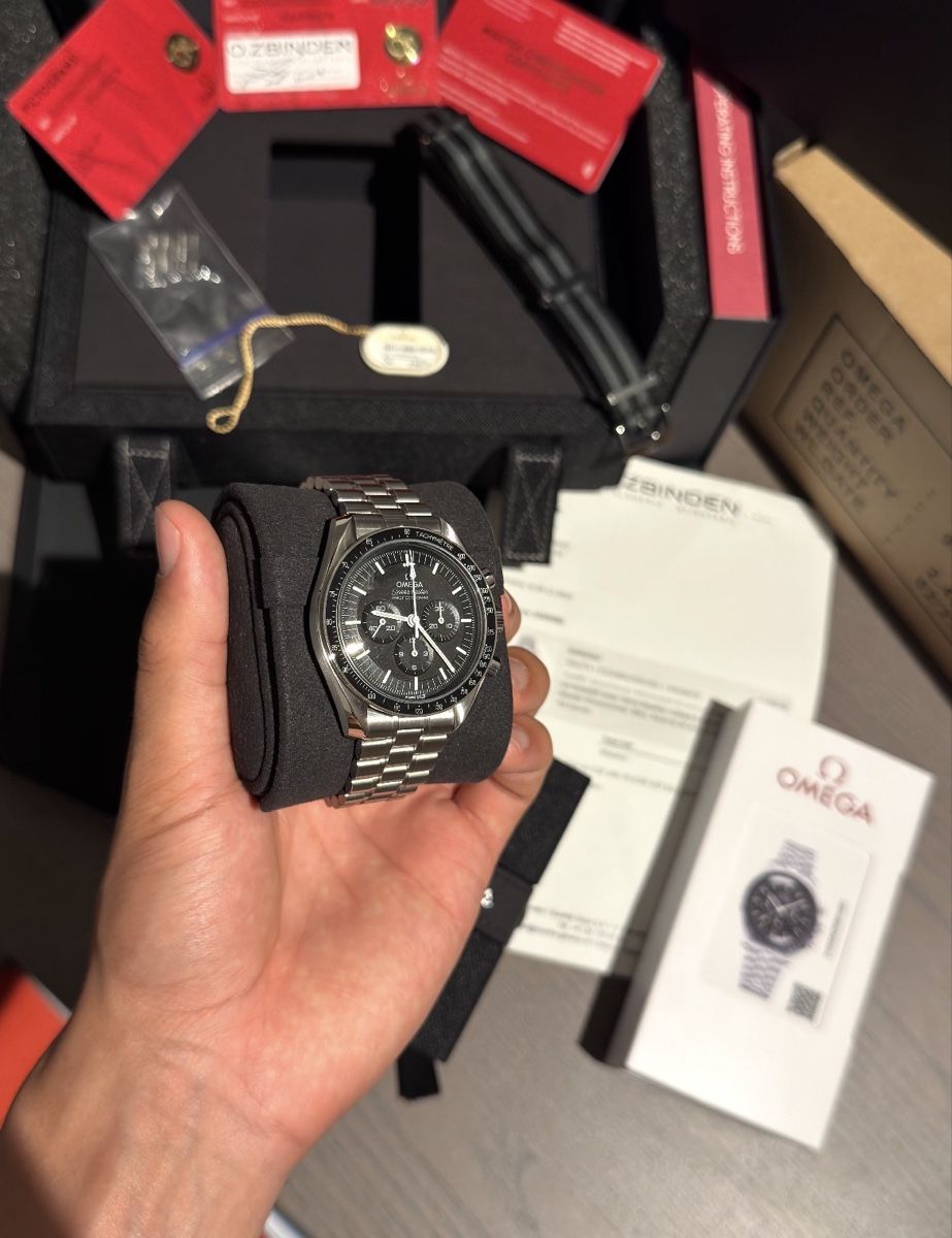 Omega Orologi: Omega Speedmaster Moonwatch Professionnel  2024 fullset  – Nuovo (secondo la descrizione) da Morges venduto da gde_q2s2 2