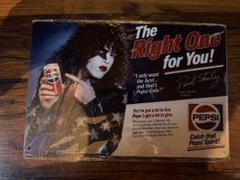 KISS Blechschild US-Werbung, Paul Stanley