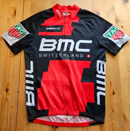 Radtrikot BMC Switzerland Gr. S Velo Trikot Radsport Schweiz