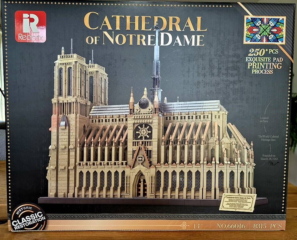 Giocattoli: Reobrix NO.66016 Cathedral Notre Dame – Nuovo e nell'imballaggio originale da Flumenthal venduto da SilvanSchmutz