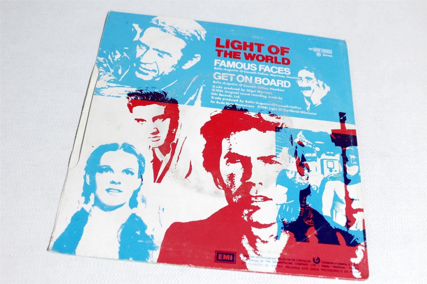 CD: LIGHT OF THE WORLD: Famous Faces – Usato da Bern venduto da vinyl-heaven 5