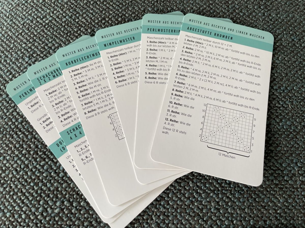 Libri: Strickmustersammlung in Kartenbox – Nuovo (secondo la descrizione) da Zürich venduto da Punkt... 3