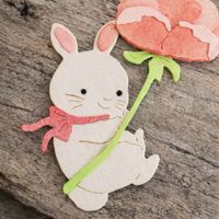 Neues Set Stanzschablonen  Hase mit Blume