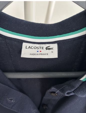 Lacoste navy polo