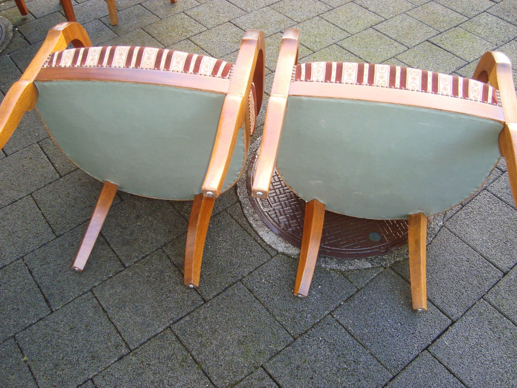 Poltrone: 2 antike Biedermeier Armlehnsessel – Usato da Oberdorf NW venduto da Lufao 6