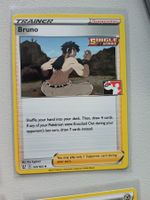 Bruno - Pokemon TCG Prize Pack Stamp Stempel